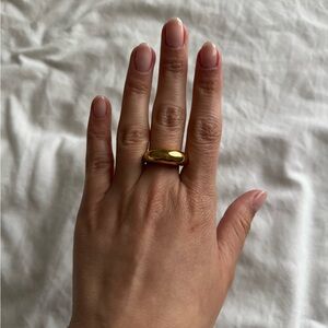 Gold Band Ring